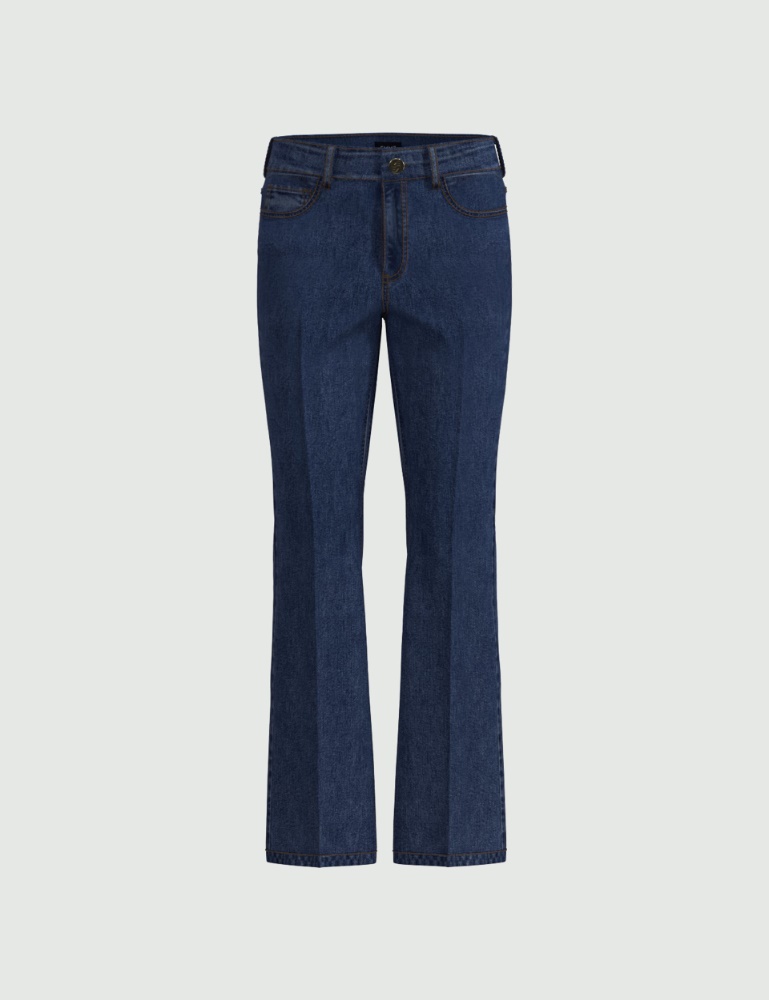Jeans flare aderente cropped - Emme - 5