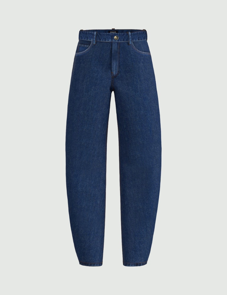 Jeans barrel lavato - Emme - 5