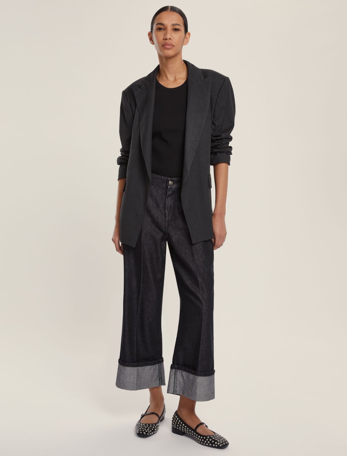 Jeans dritto - NERO - Emme