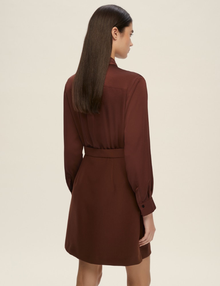 Abito con doppio materiale - Emme - 3