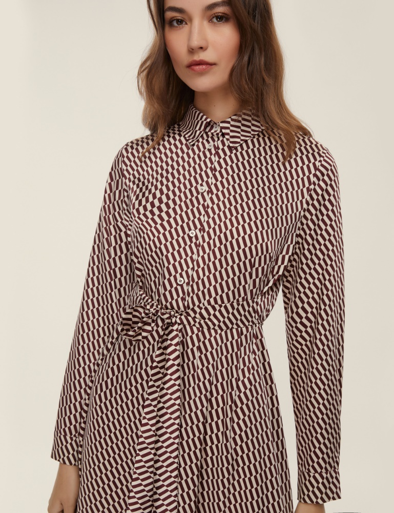 Abito in twill stampato - Emme - 4