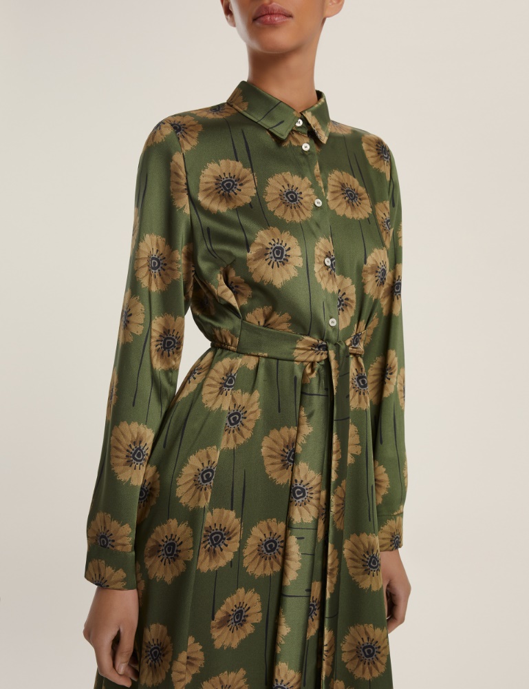 Abito in twill stampato - Emme - 4