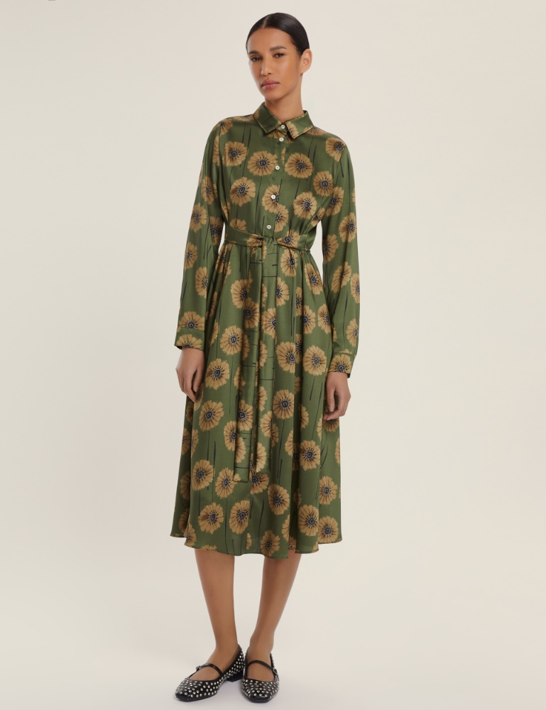 Abito in twill stampato - Emme - 2
