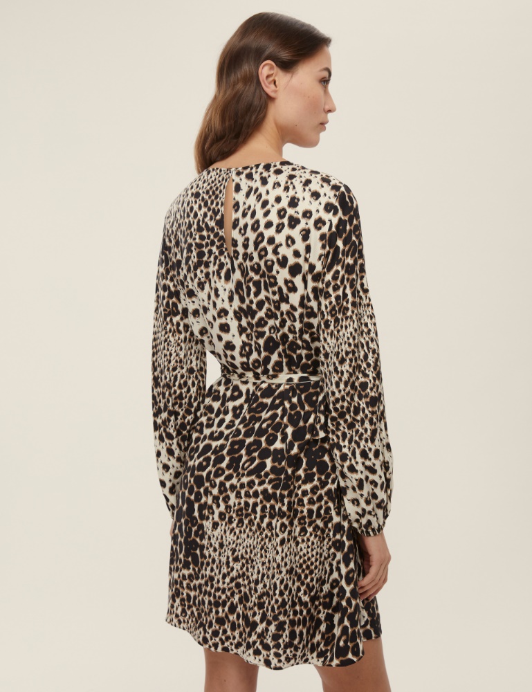 Abito in twill con fusciacca - Emme - 4