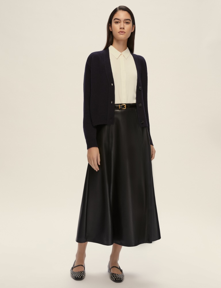Wool-blend cardigan - Emme - 2