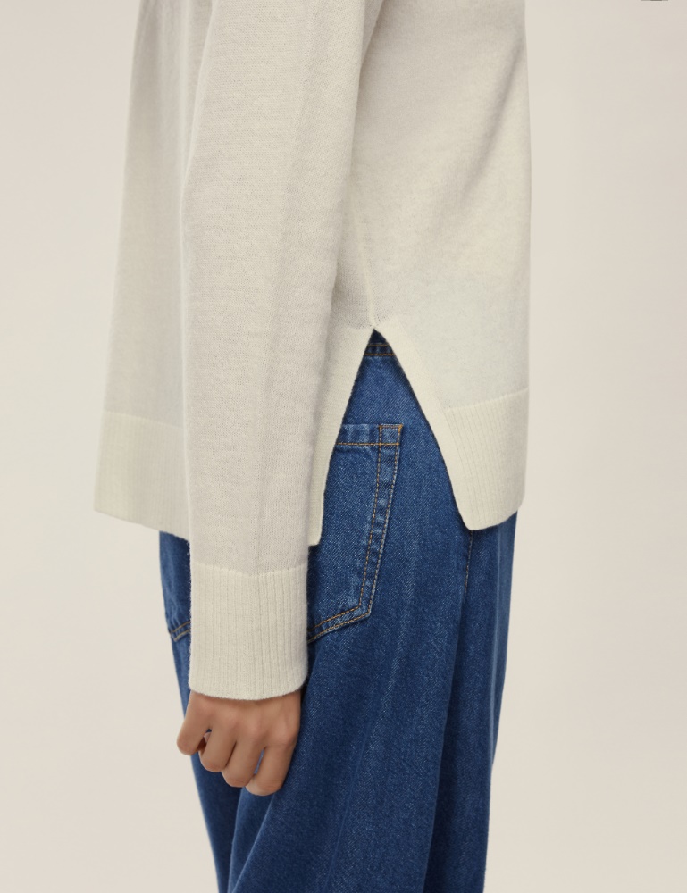 Oversized knitted sweatshirt - Emme - 4