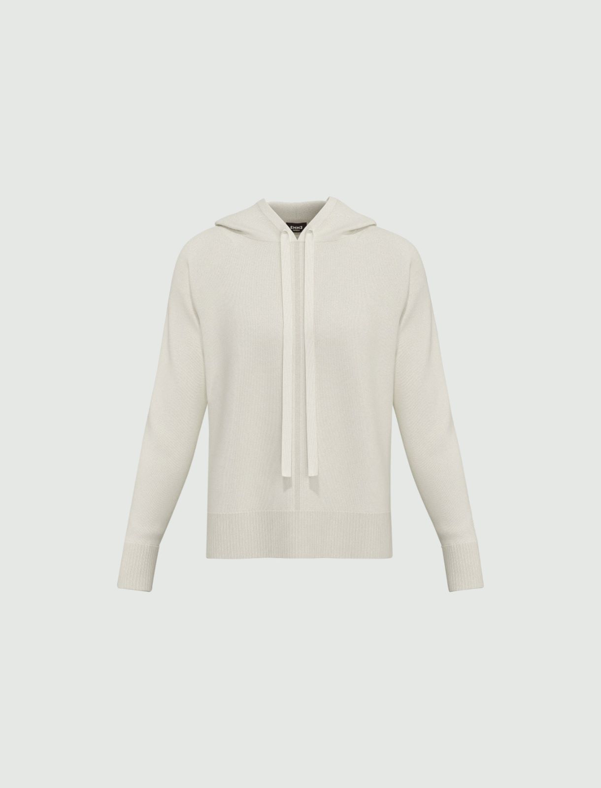 Oversized knitted sweatshirt - WHITE - Emme - 5