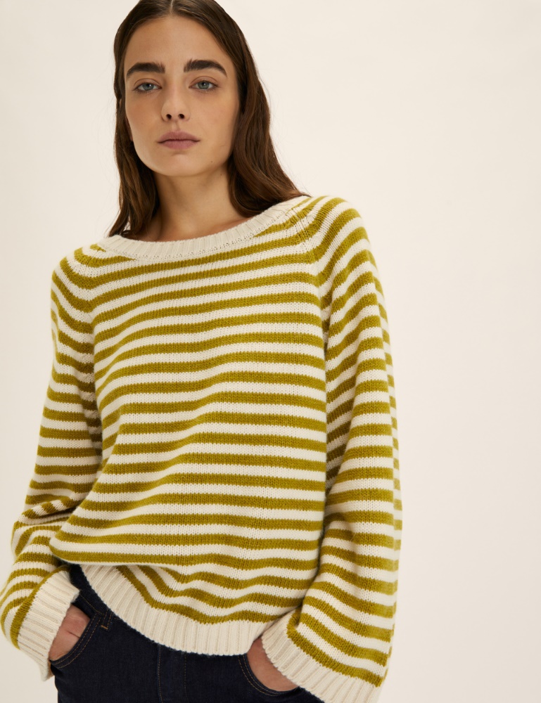 Oversized striped sweater - Emme - 4