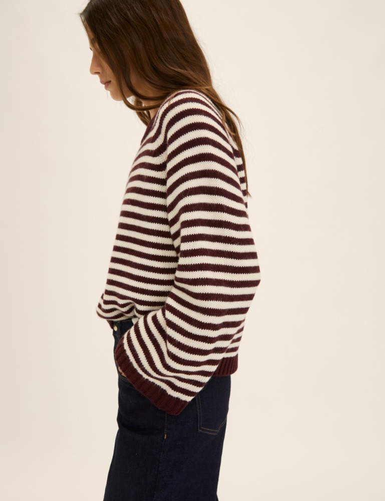Oversized striped sweater - Emme