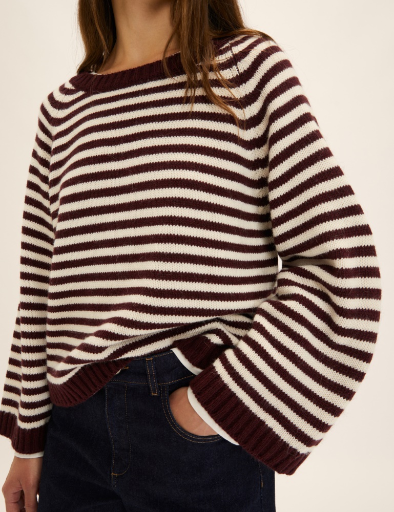 Oversized striped sweater - Emme - 2