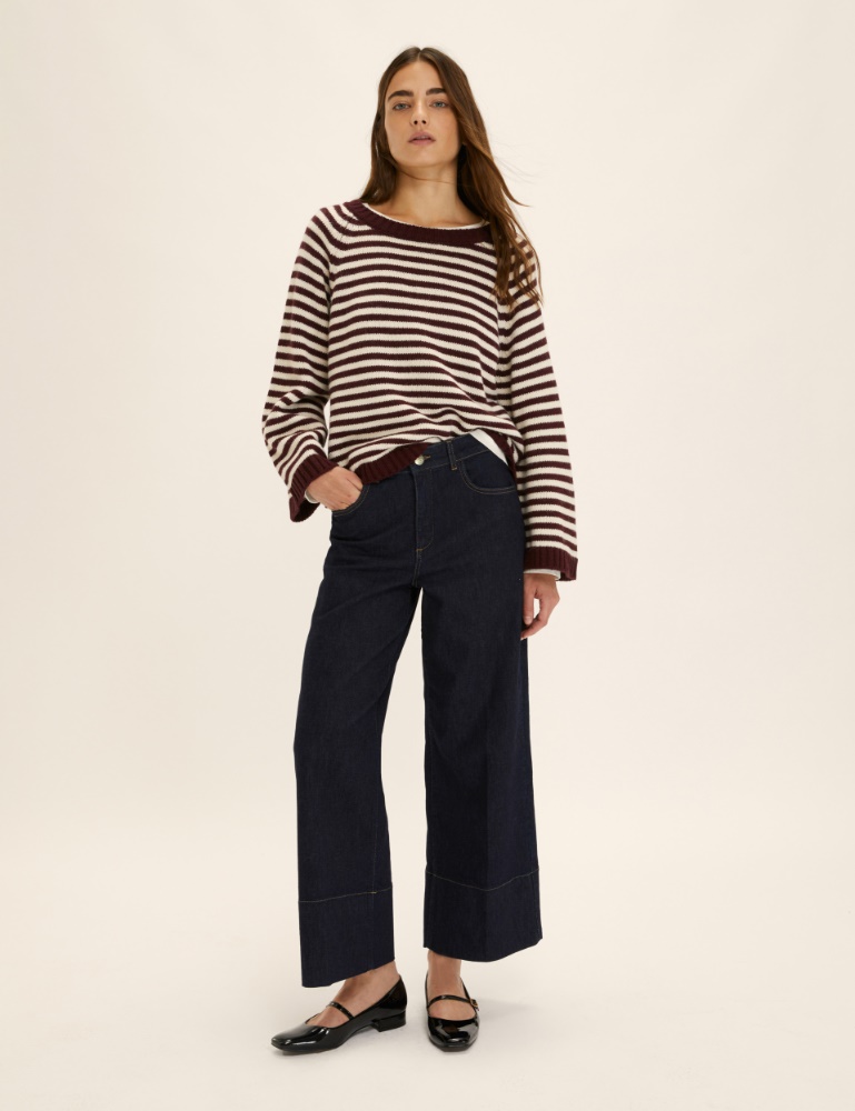 Oversized striped sweater - Emme - 3