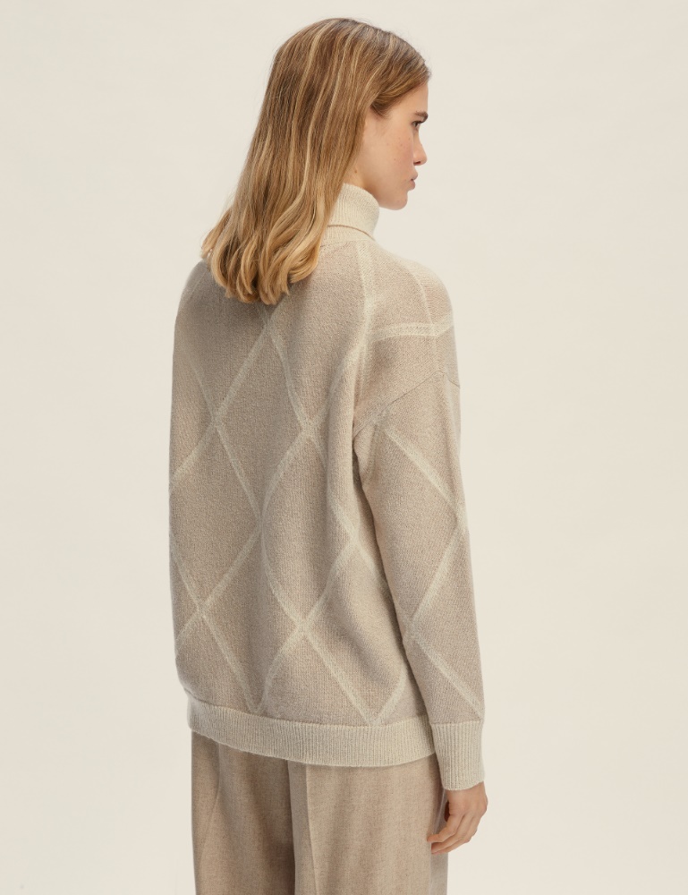 Oversized high-neck sweater - Emme - 3