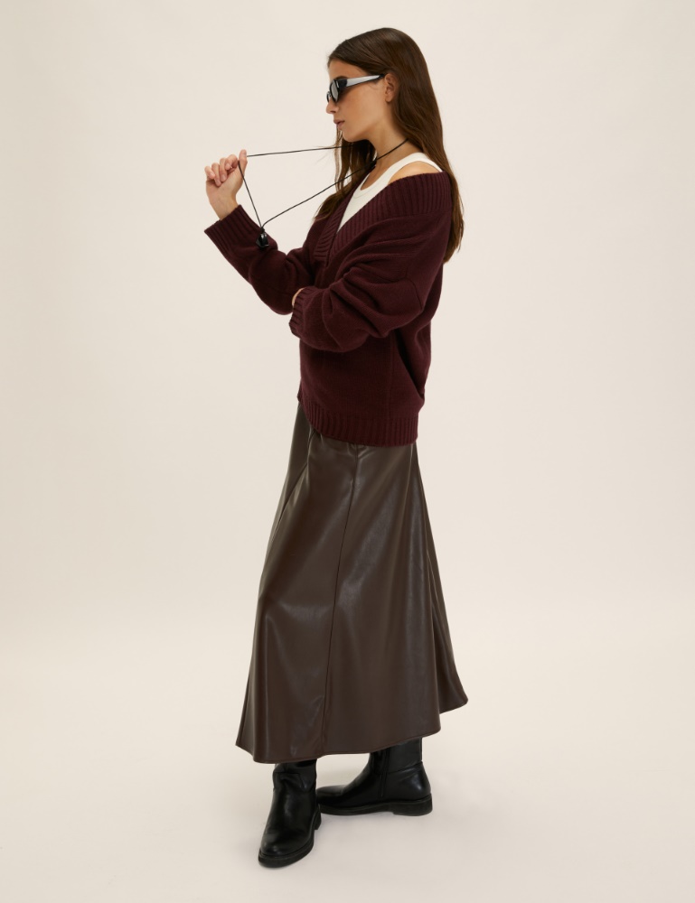 Oversized V-neck sweater - Emme