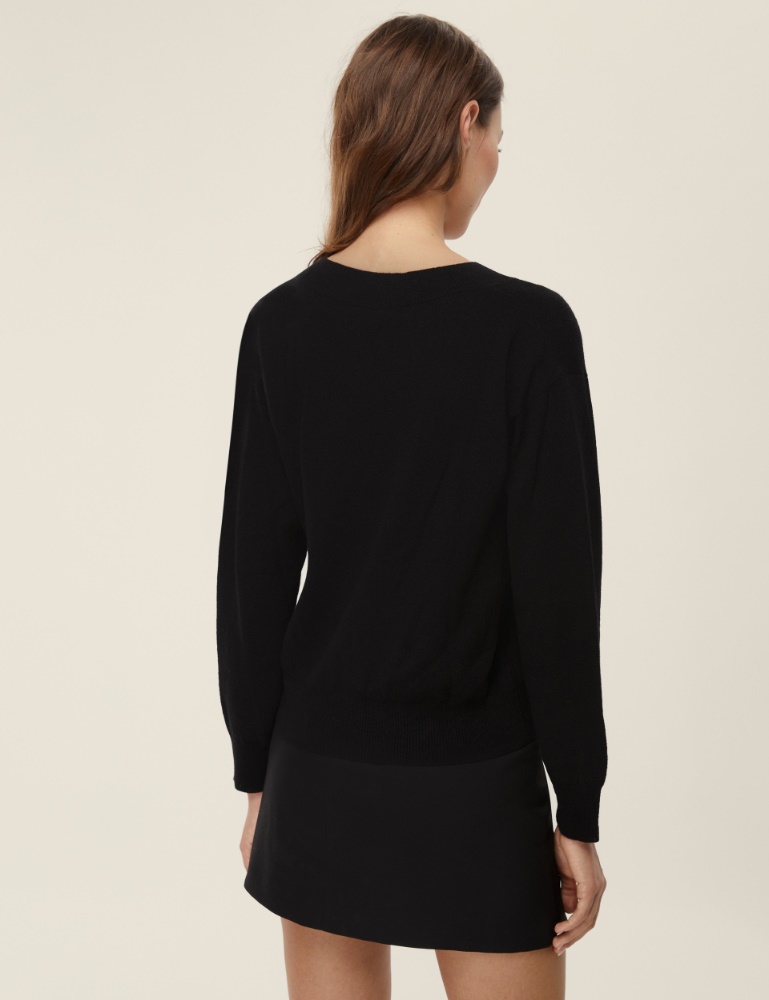 Cashmere-blend sweater - Emme - 3