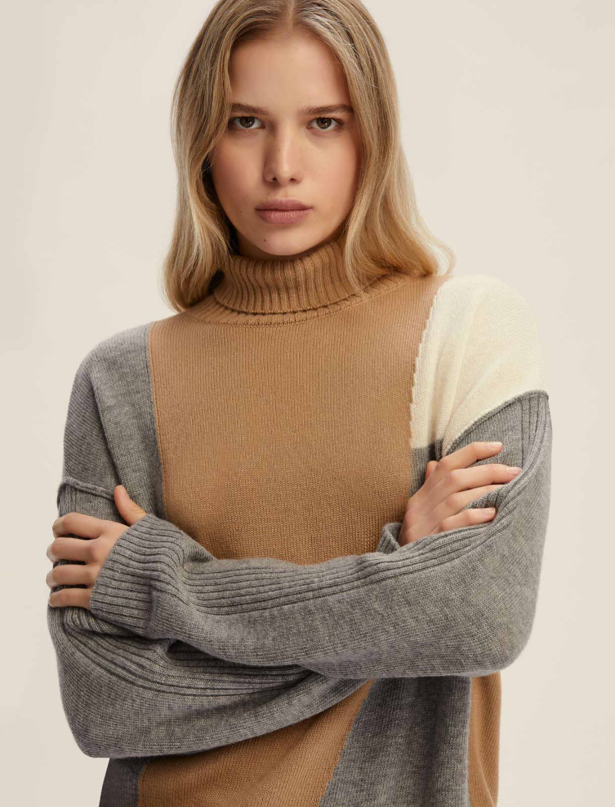 Maglia oversize - CAMMELLO - Emme - 4
