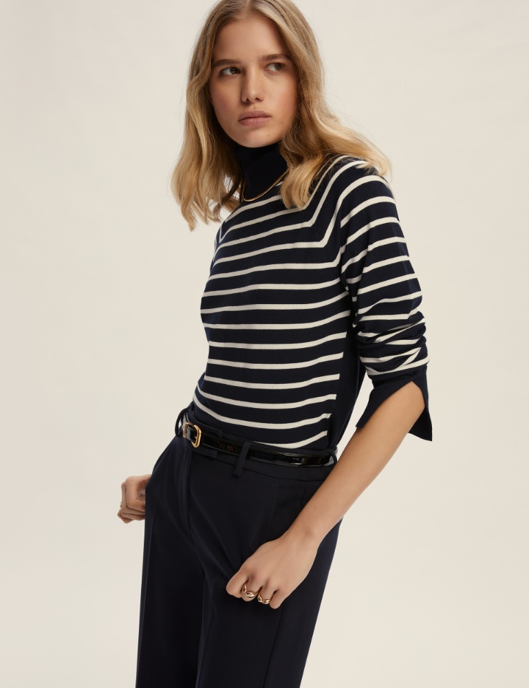 Stretch viscose sweater - Emme