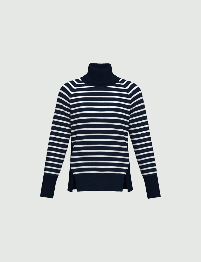 Stretch viscose sweater - Emme - 5