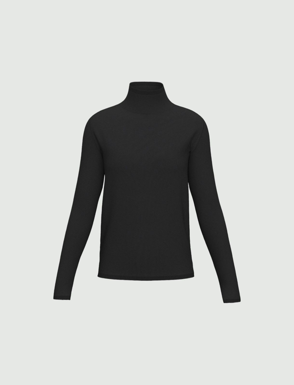 Slim-fit sweater - BLACK - Emme - 5