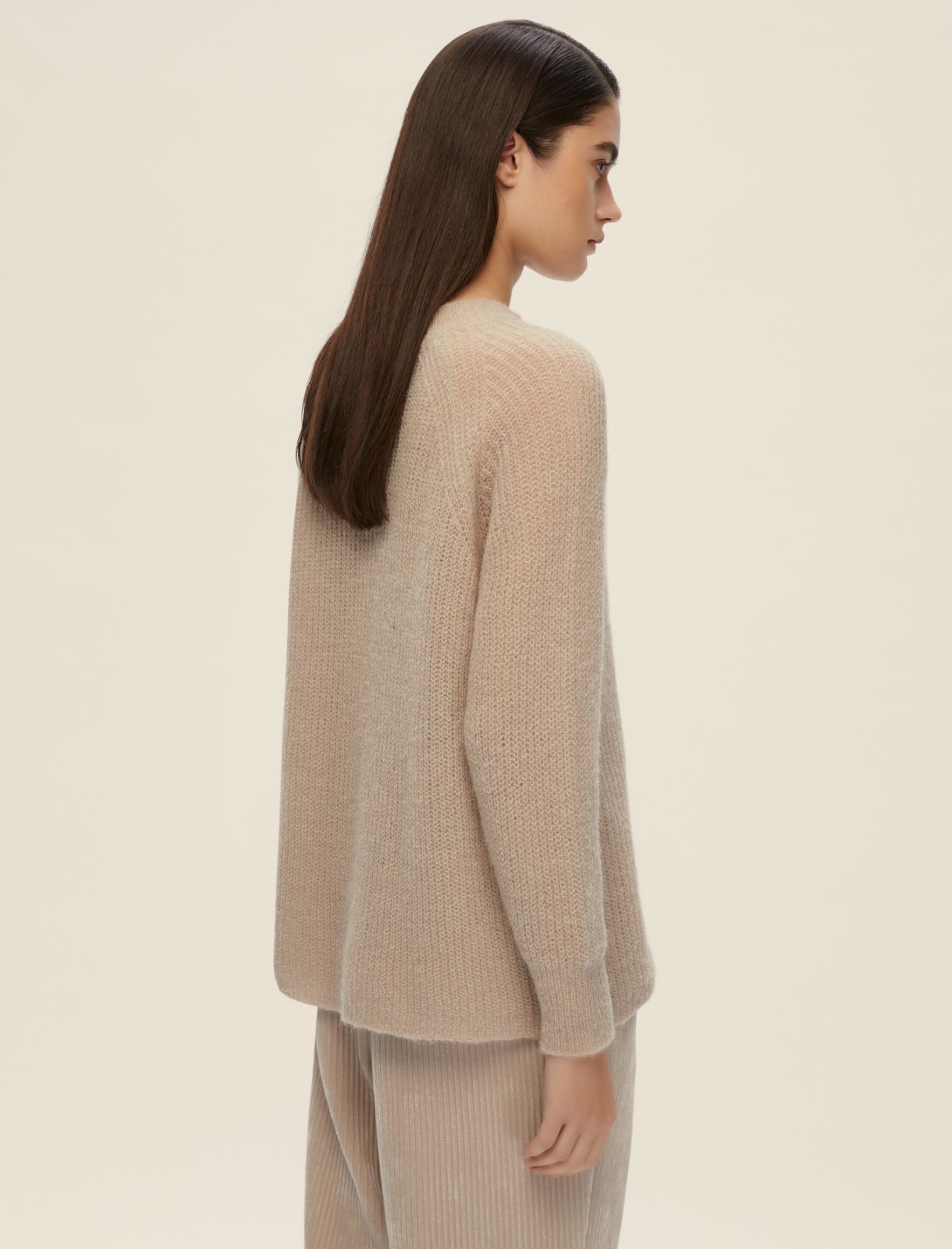 Maglia in misto alpaca - ECRU` - Emme - 2