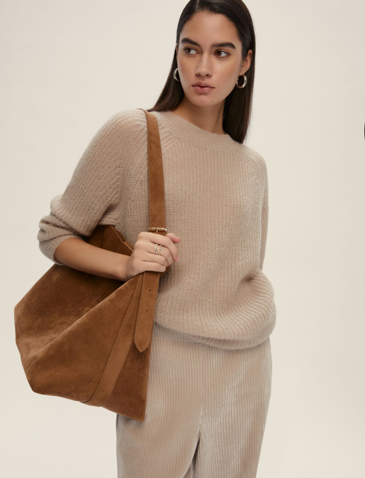 Maglia in misto alpaca - ECRU` - Emme - 3