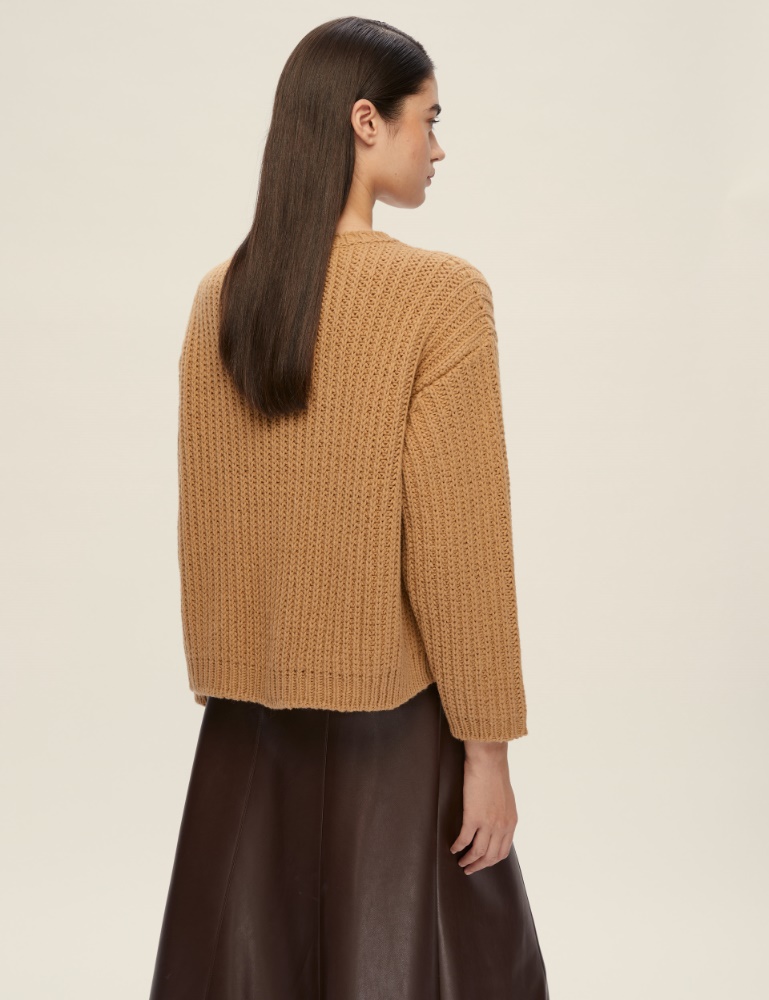 Sweater with side fringe detail - Emme - 3