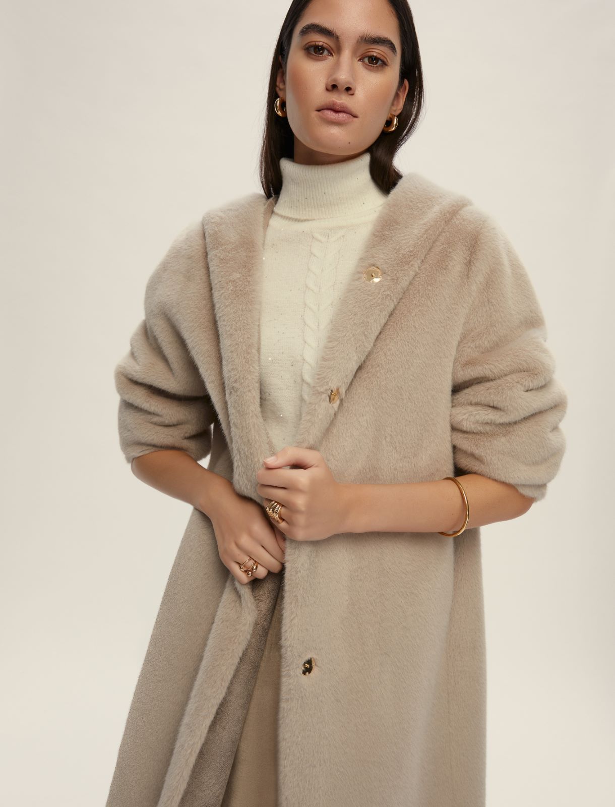 Cappotto reversibile - GRIGIO PERLA - Emme - 3
