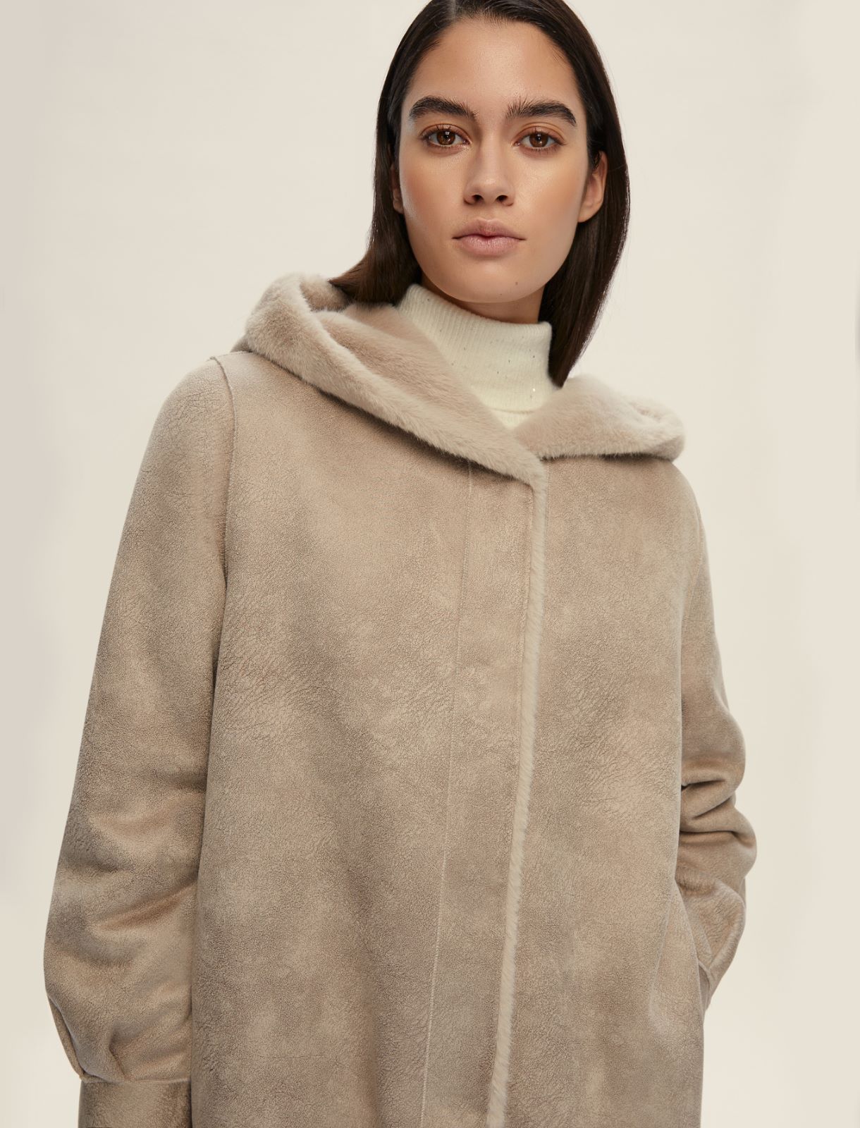 Cappotto reversibile - GRIGIO PERLA - Emme - 6