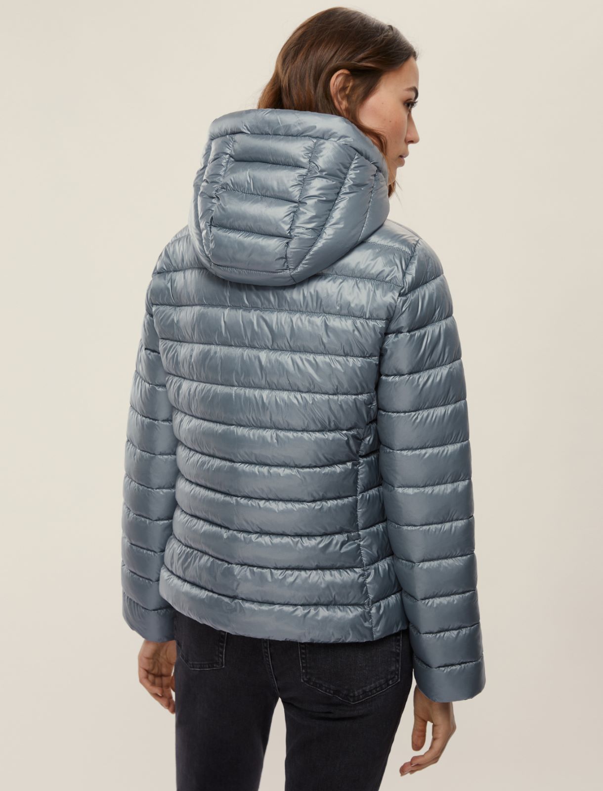Water-repellent down jacket - LIGHT BLUE - Emme - 2