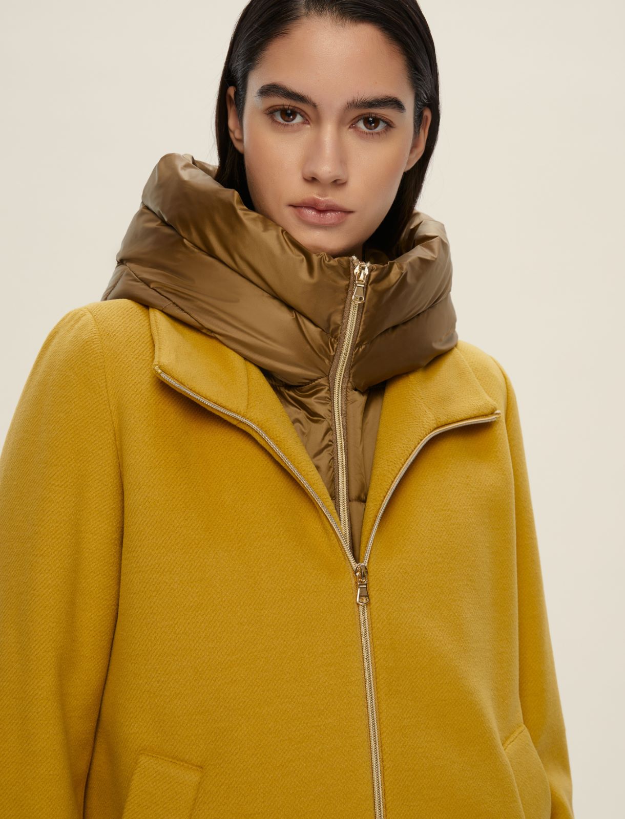 Giaccone imbottito in panno soft - OCRA - Emme - 4