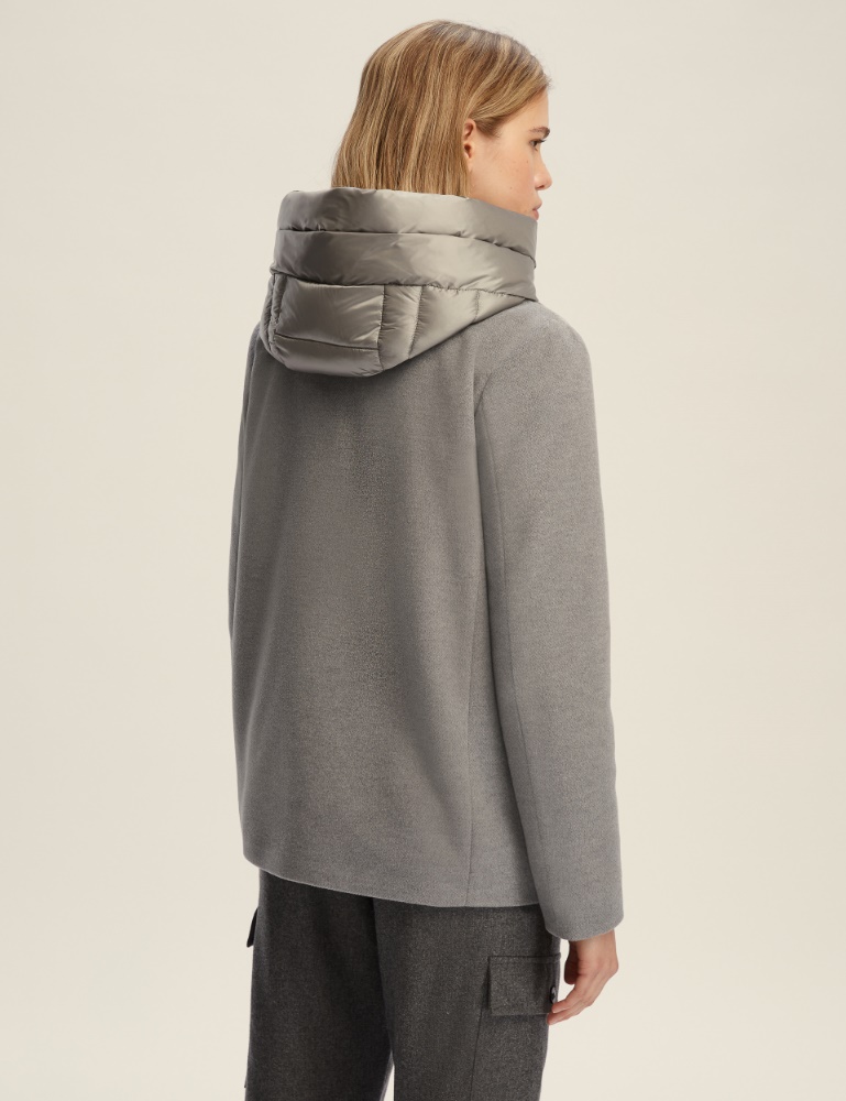 Chaquetón de paño suave acolchado - Emme - 3