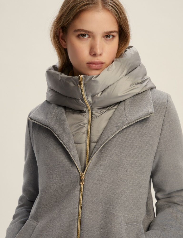 Chaquetón de paño suave acolchado - Emme - 4