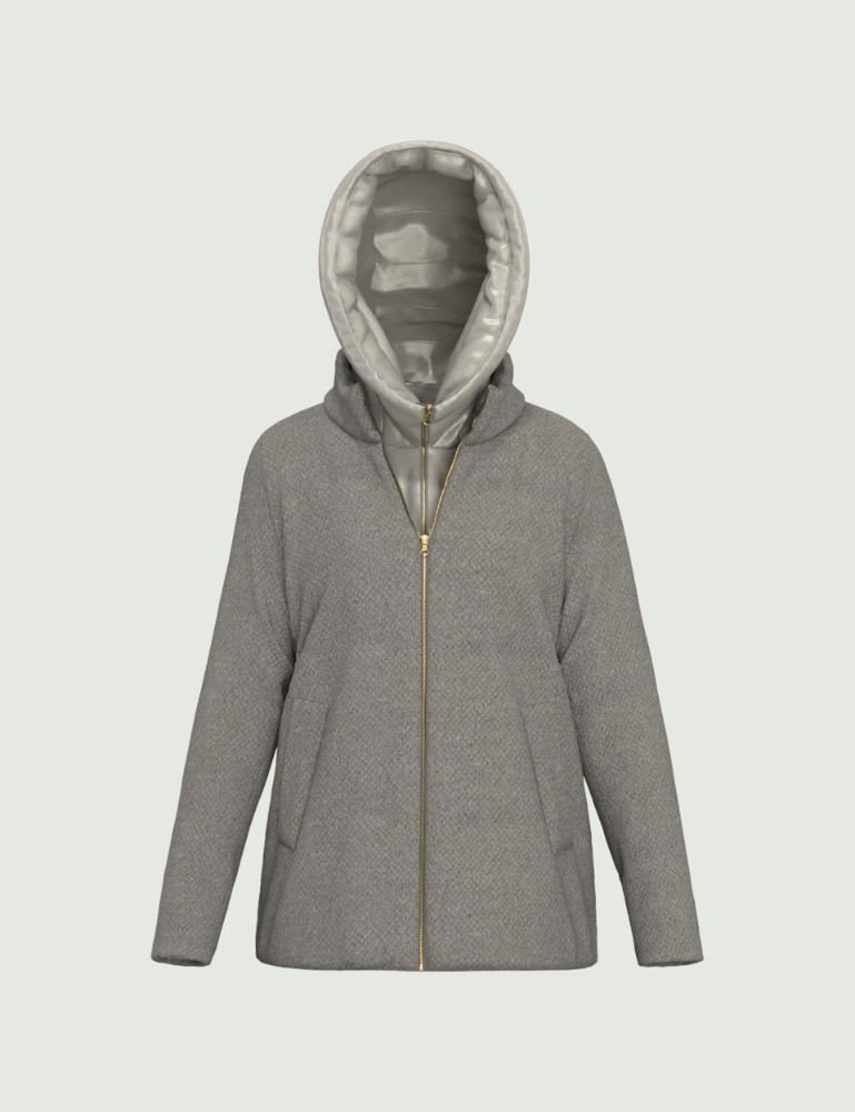 Chaquetón de paño suave acolchado - Emme - 6
