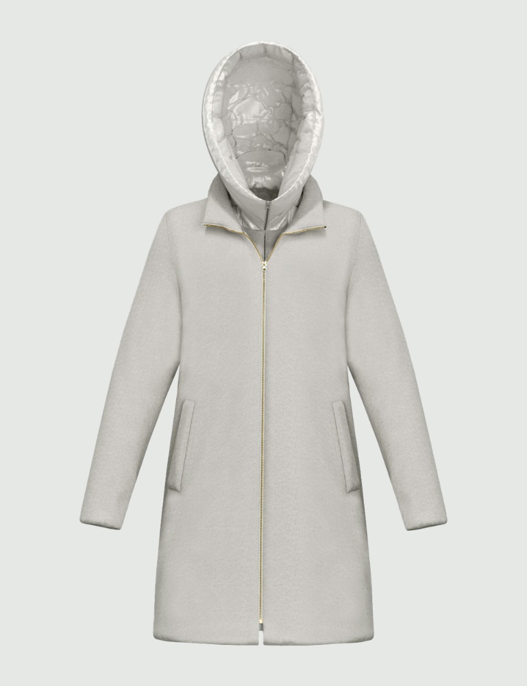 Chaquetón de paño suave acolchado - Emme - 5