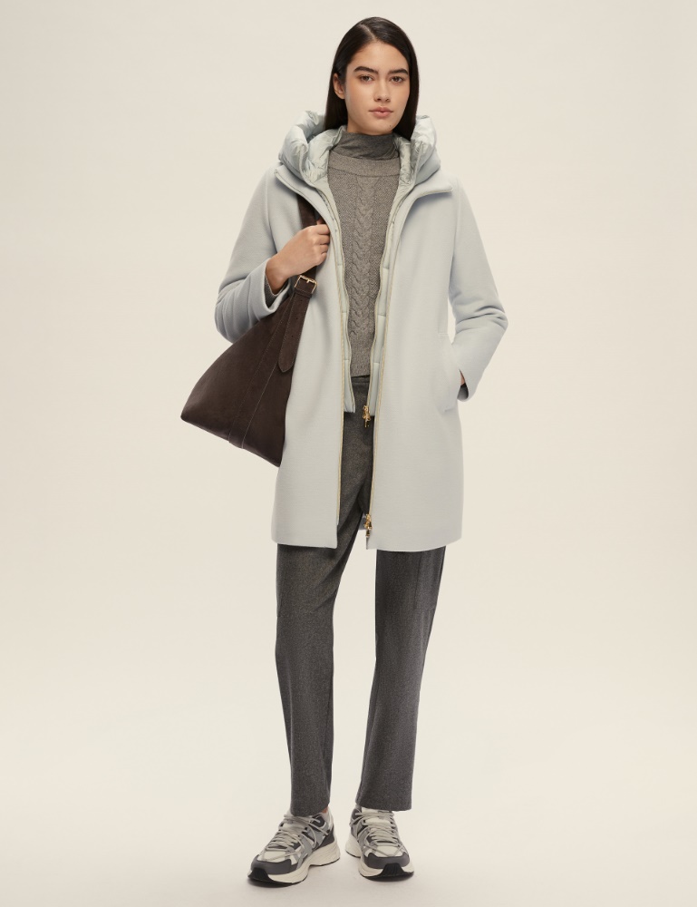 Chaquetón de paño suave acolchado - Emme - 2