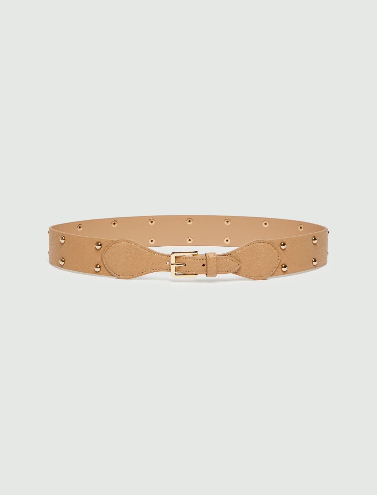 Studded belt - BEIGE - Emme - 2