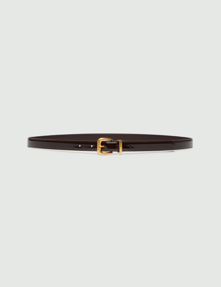 Patent leather belt - Emme - 2