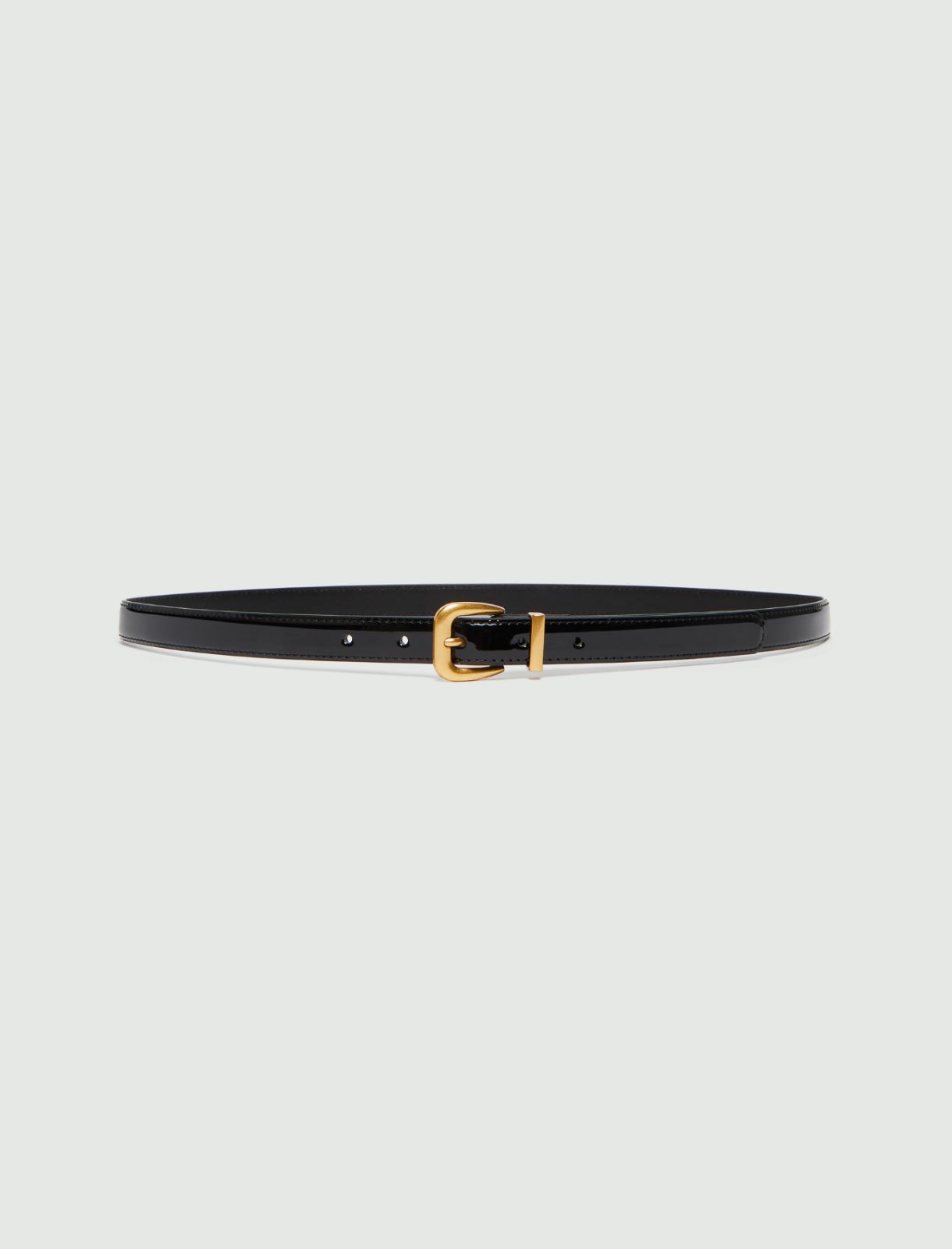 Cintura in vernice - NERO - Emme - 2