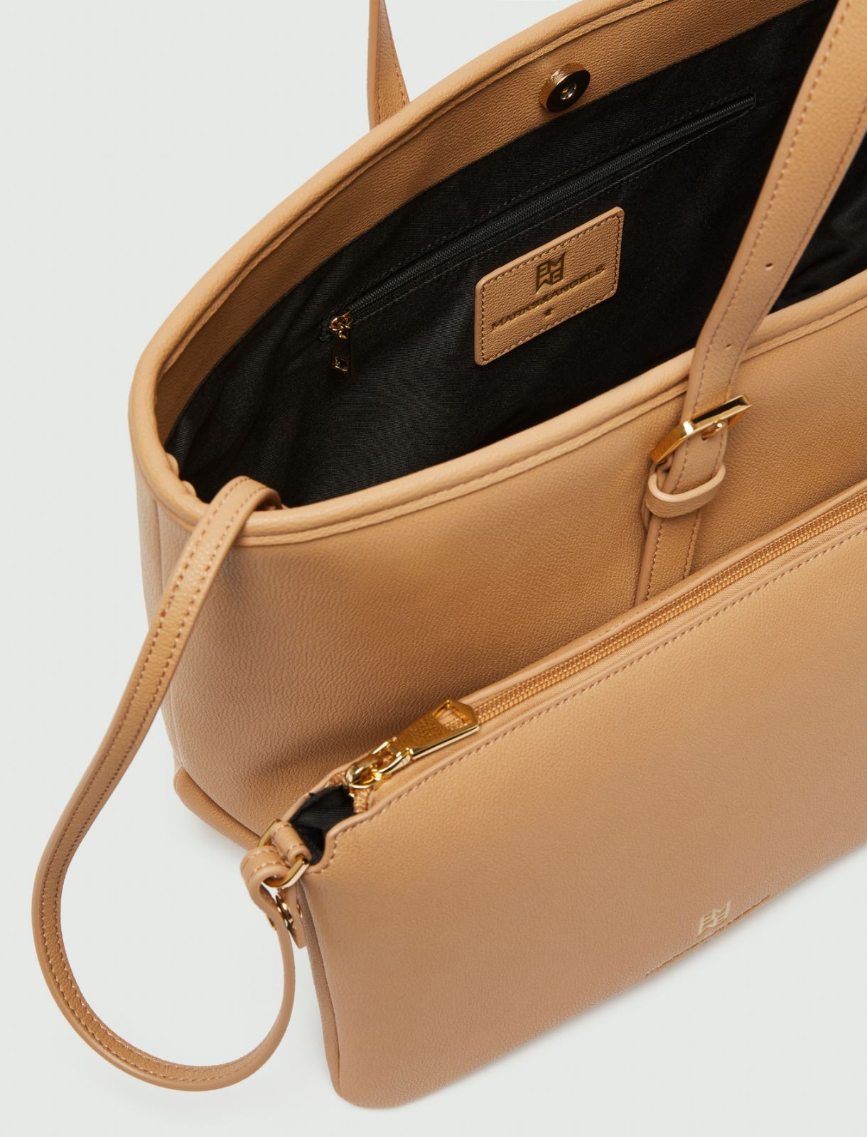 Maxi shopping tote - CAMEL - Emme - 4