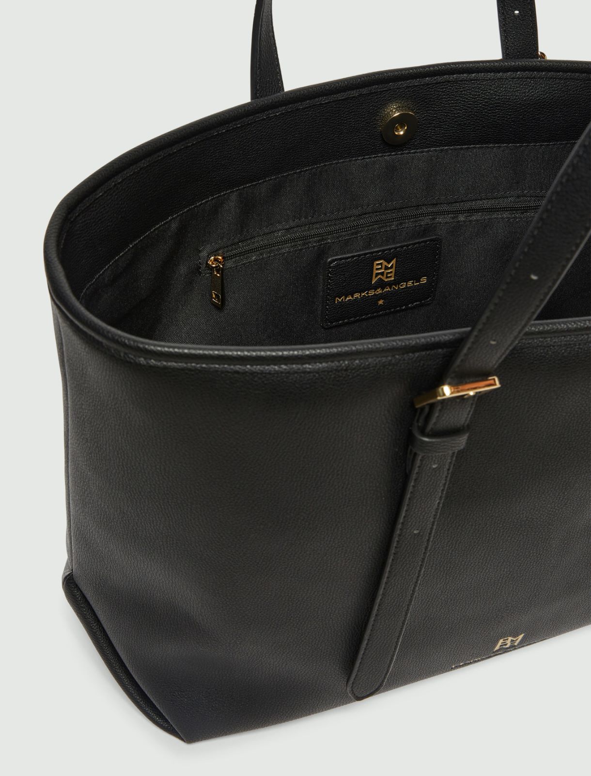 Maxi shopping tote - BLACK - Emme - 4