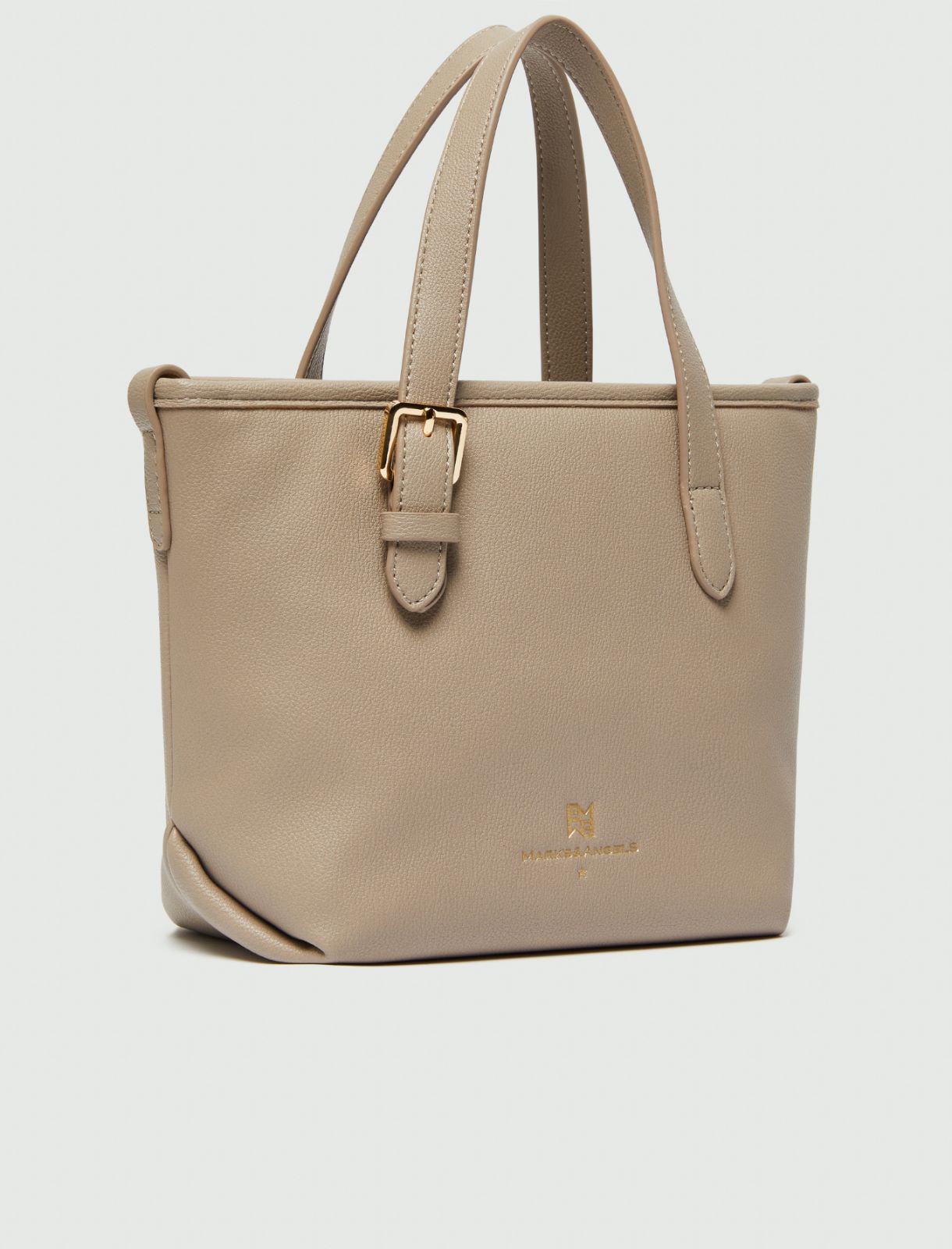 Mini shopping tote - LIGHT GREY - Emme - 3