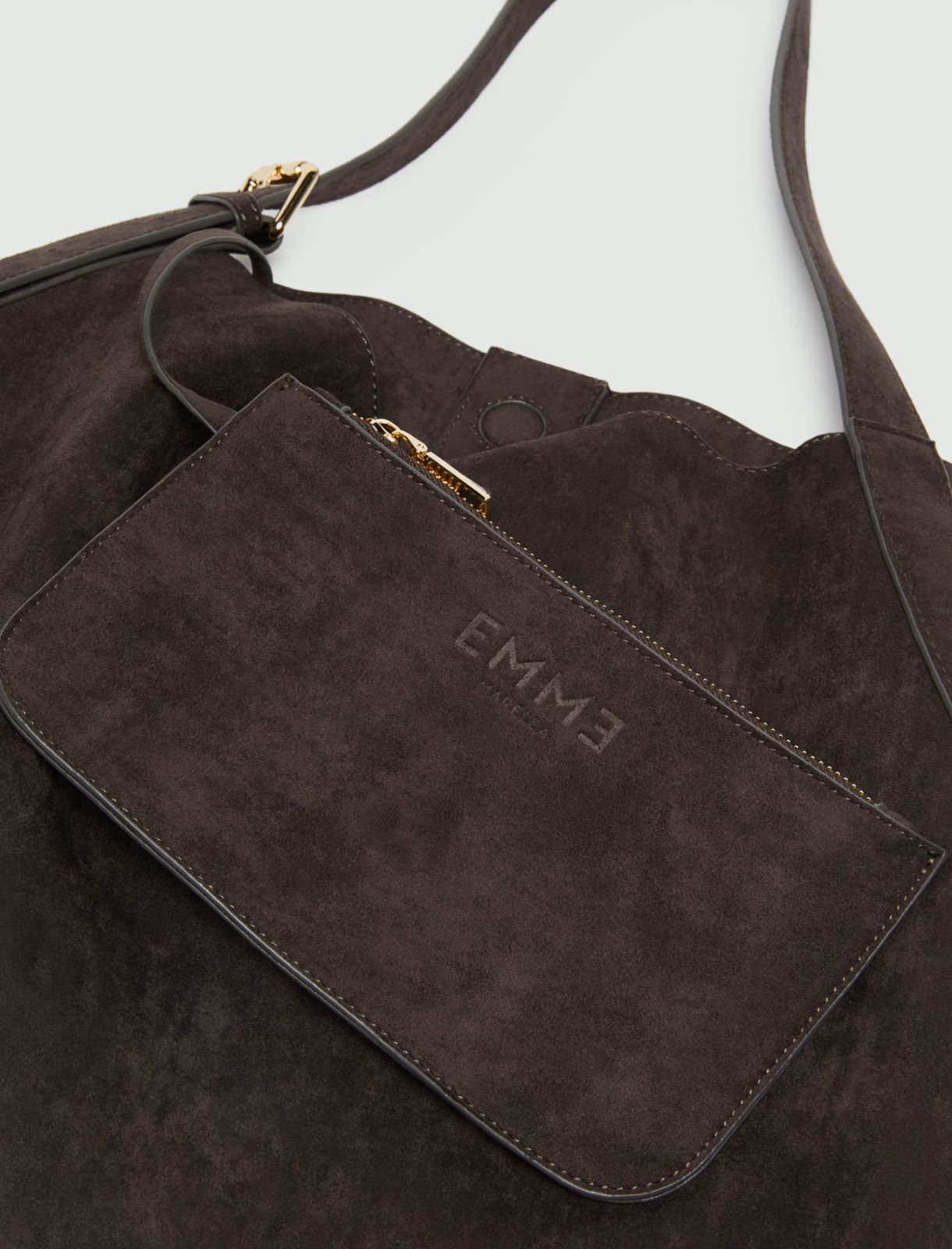 Maxi hobo bag - TESTA MORO - Emme - 4