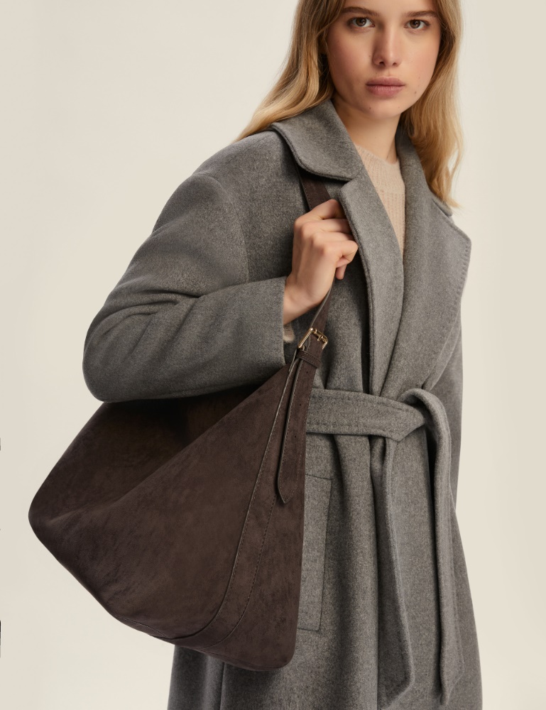 Maxi hobo bag - TESTA MORO