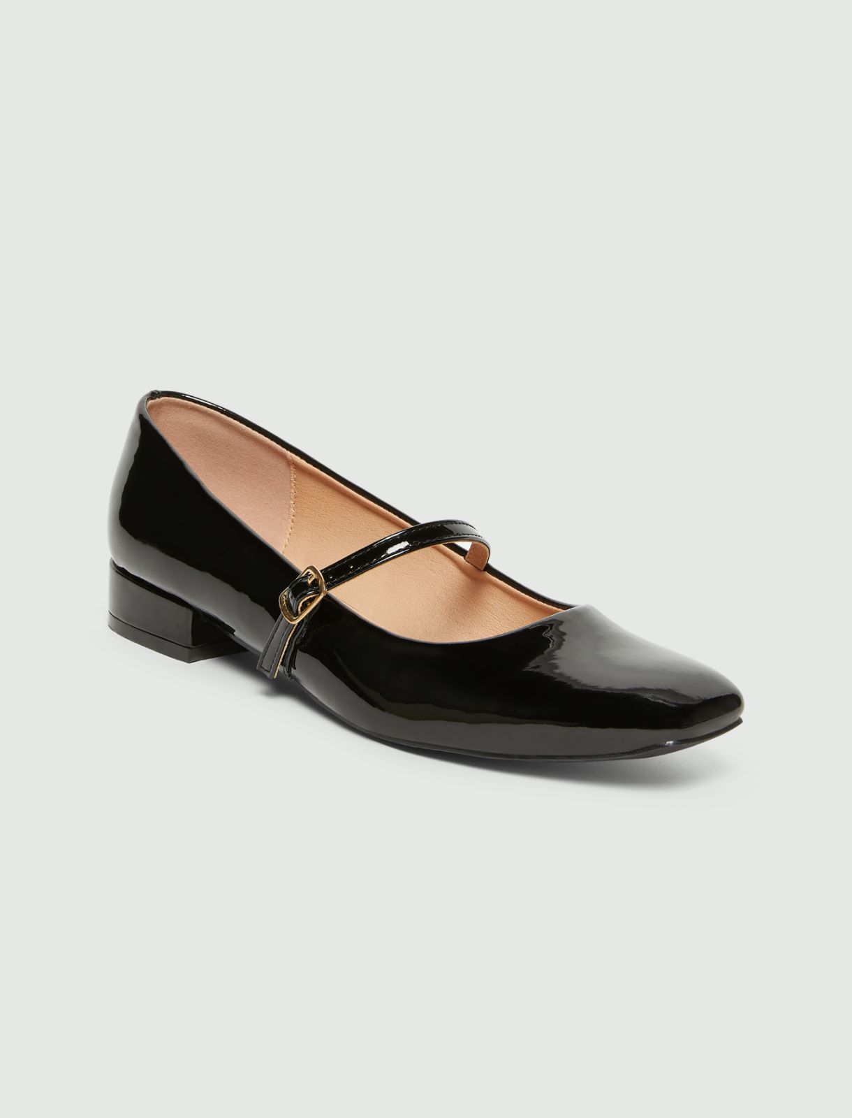 Patent leather ballet flats - BLACK - Emme - 3