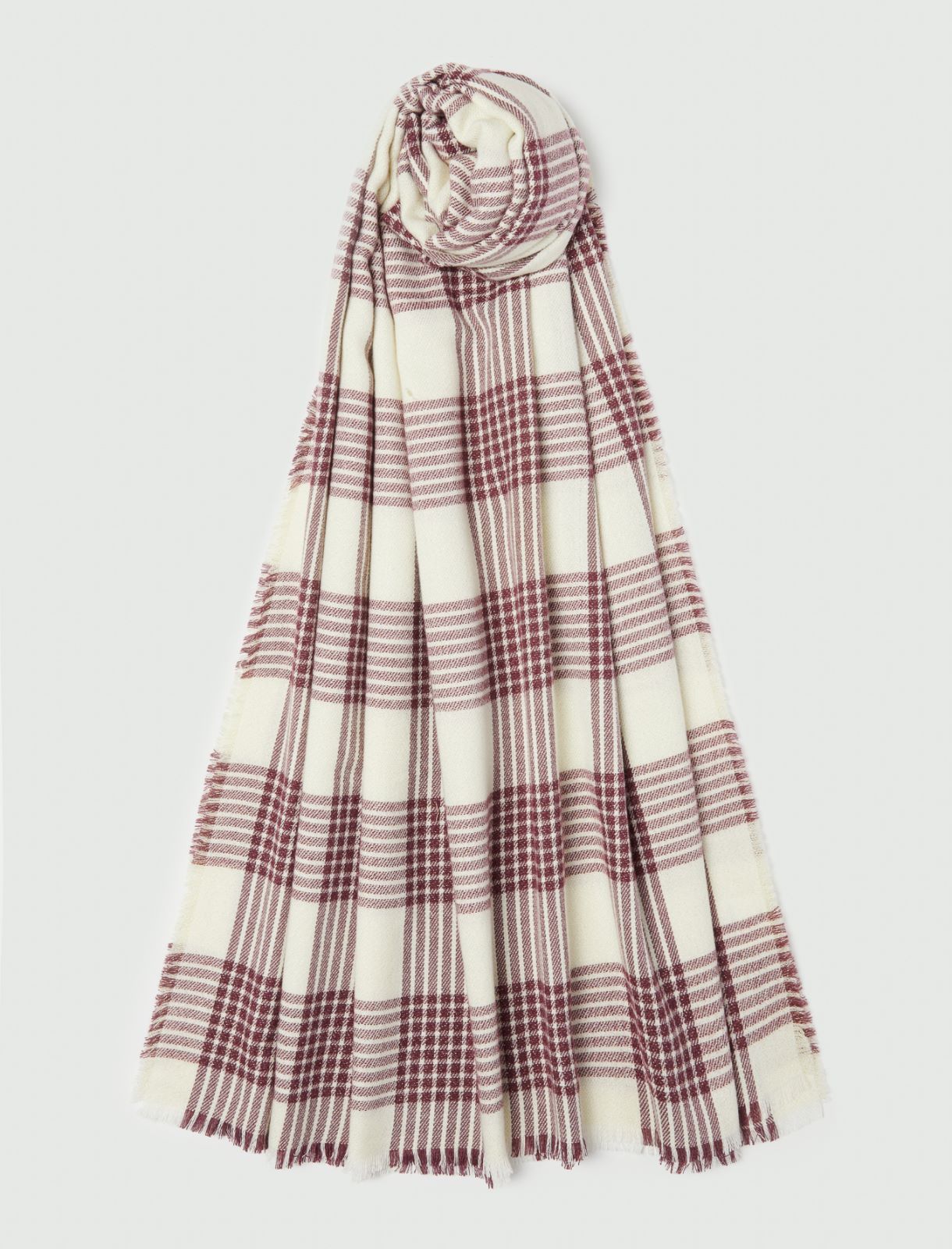 Lurex yarn stole - CYCLAMEN - Emme - 2