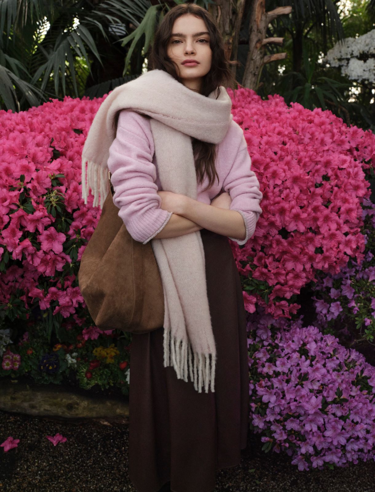 Maxi scarf - PINK - Emme - 4