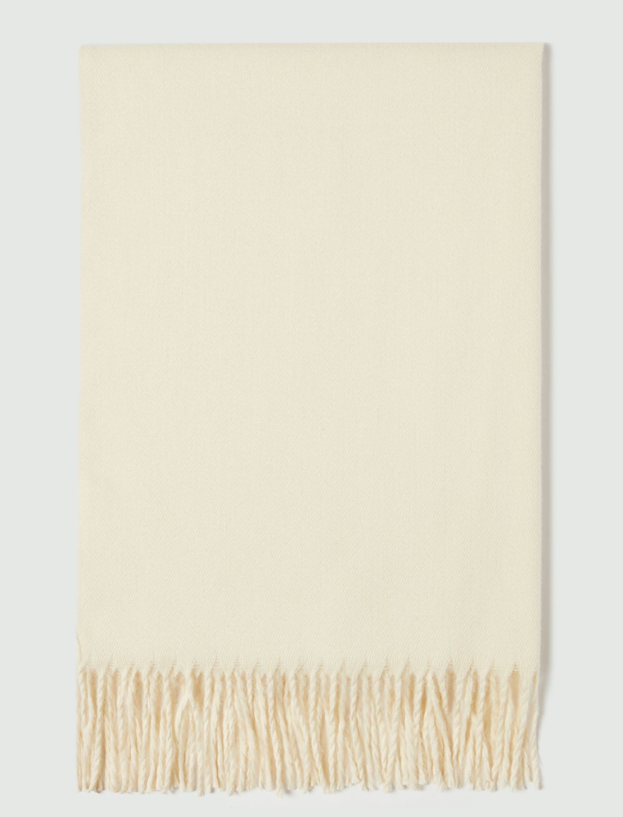Stola con frange - BIANCO AVORIO - Emme - 2