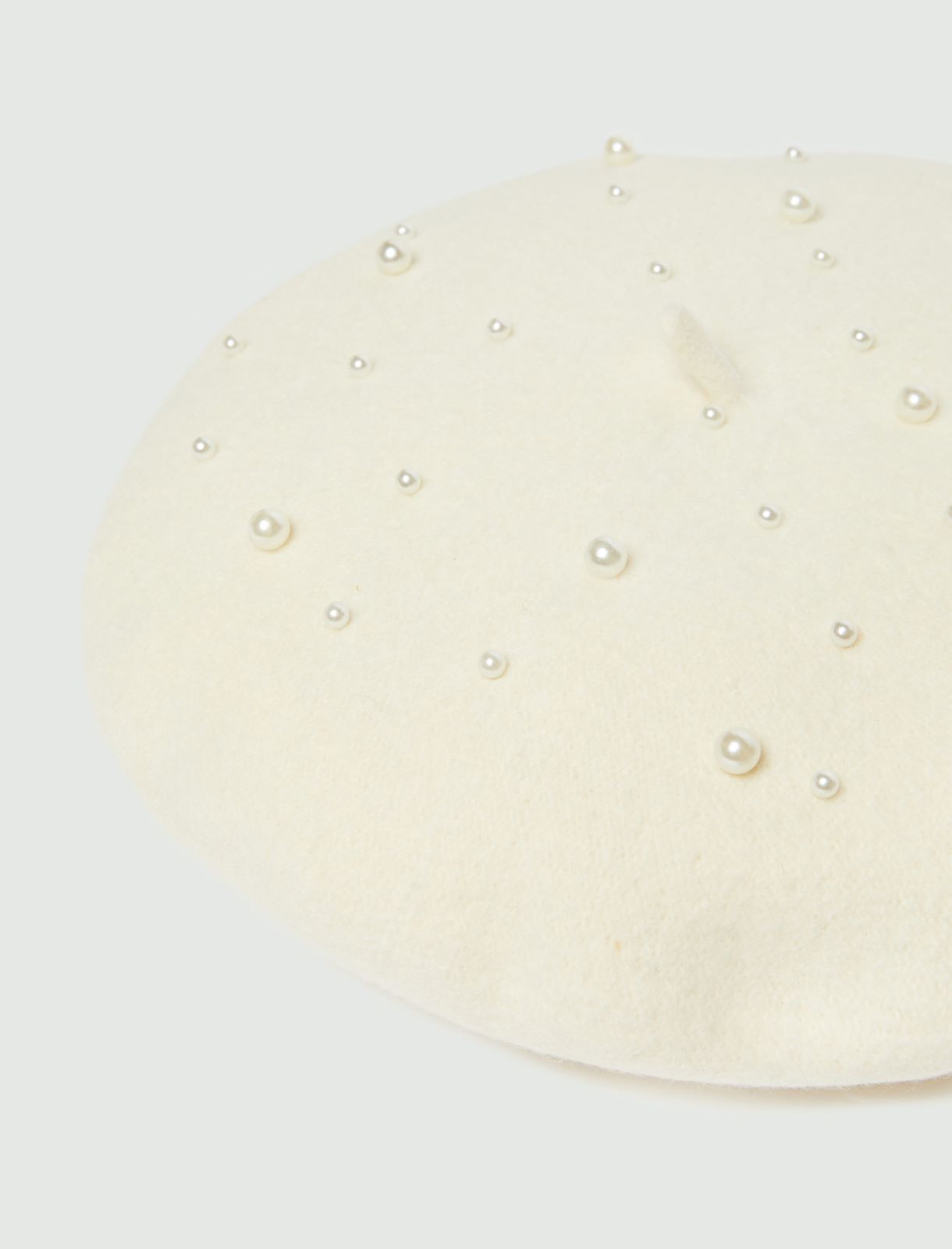 Basco con perle - BIANCO AVORIO - Emme - 3