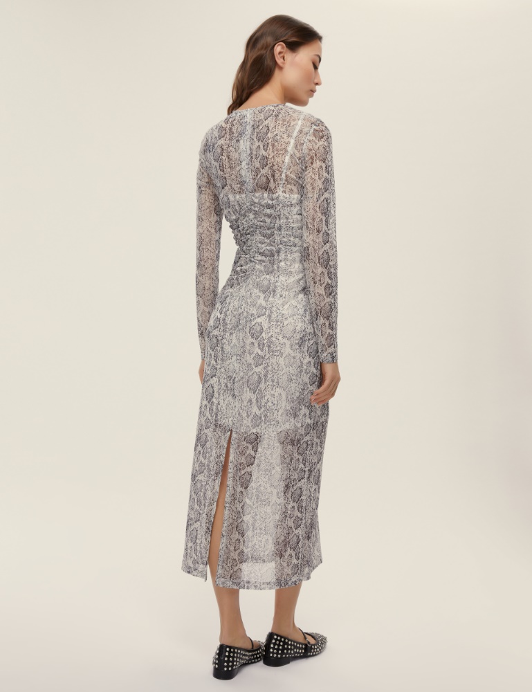 Abito in jersey tulle - Emme - 4