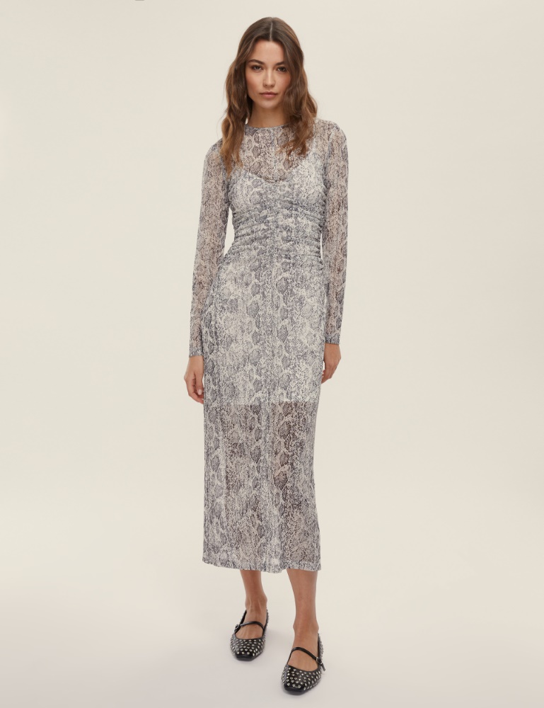 Abito in jersey tulle - Emme - 3