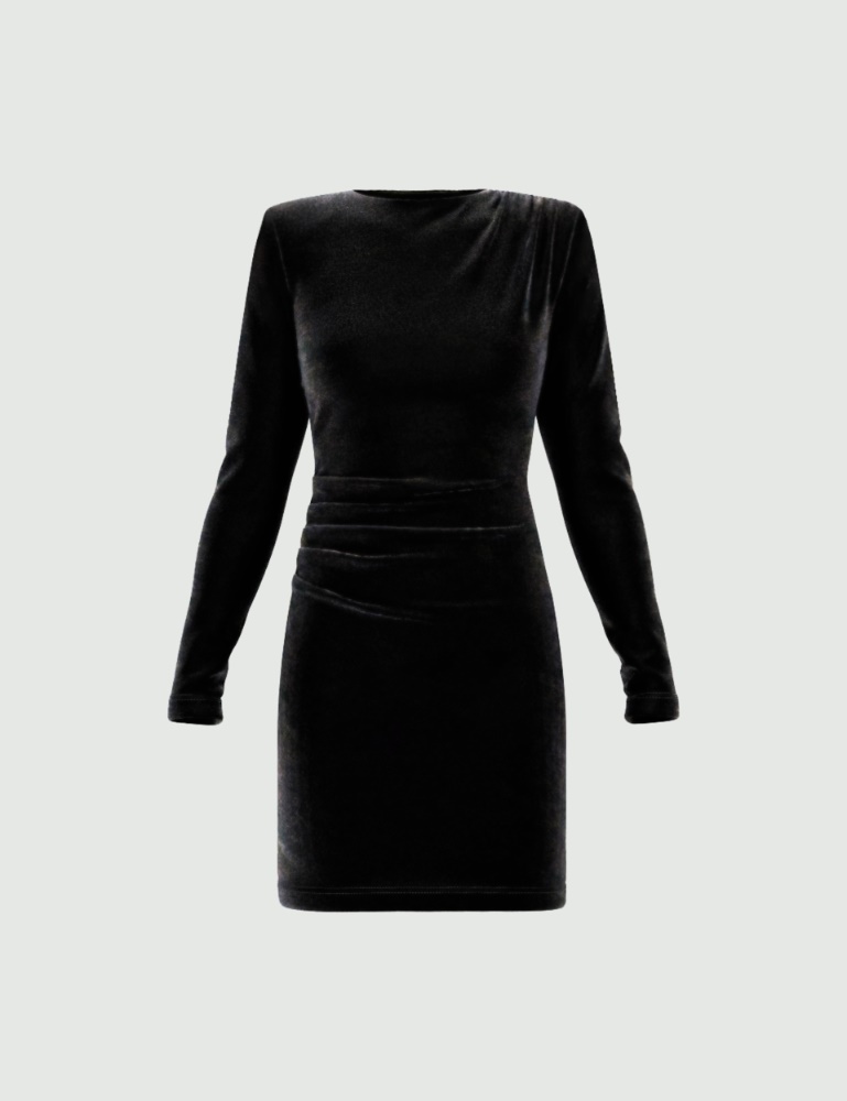 Velvet mini dress - Emme - 6